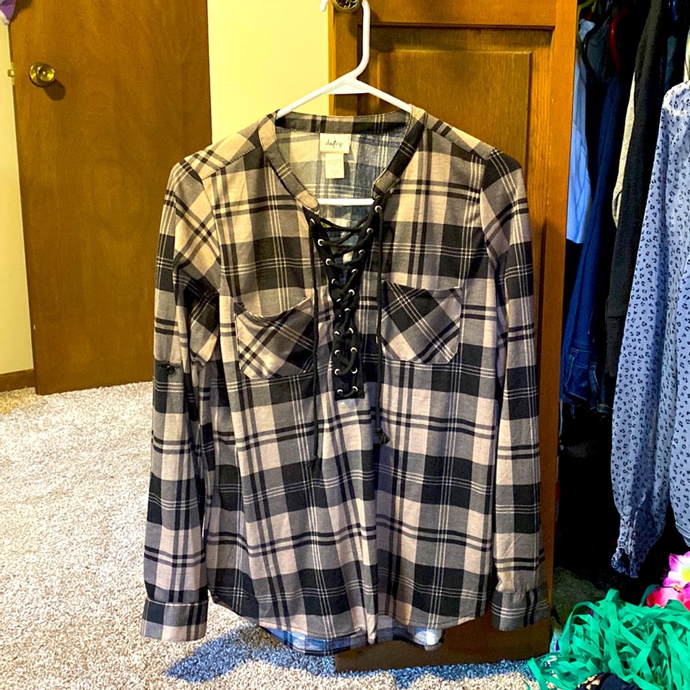 Daytrip Lace up top